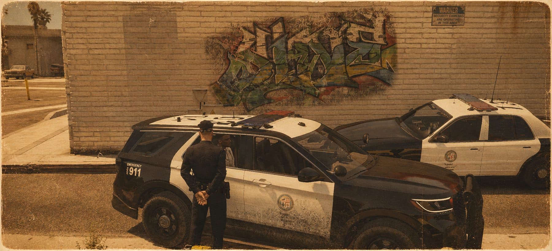 Unità LSPD in pattugliamento